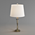 Elegant Laguna Table Lamp 3D model small image 1