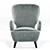 La Fibule Hepburn Armchair 3D model small image 2