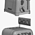 Cuisinart Classic Toasters: High-Quality Toasting with Sleek Design 3D model small image 3