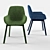 Stylish Clap Chair by Urquiola 3D model small image 2