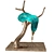 Dali's Time Sculpture: Bronze Masterpiece 3D model small image 1