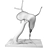 Dali's Time Sculpture: Bronze Masterpiece 3D model small image 3