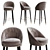 Exquisite Malay Bar Chair 3D model small image 1