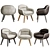 Elegant Vittoria Chair: Exquisite Craftsmanship 3D model small image 1