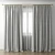 Elegant Drapes for Your Home 3D model small image 1