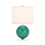 Kate Spade Elsie Table Lamp: Dark Turquoise & Cream 3D model small image 1