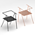 Sleek Metal Chair - 2013 Design 3D model small image 1