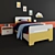 Archived 3D Bed Model with Vray 3D model small image 2