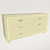 Classic Rectangular Bureau - FRATELLI BARRI Palermo Collection 3D model small image 1