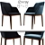 Elegant Poliform Grace Armchair 3D model small image 1