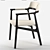 Giorgetti Alexa Chair: Sleek Design, High-Quality Materials 3D model small image 2