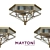 Maytoni Zeil House Wall-Ceiling Lamp 3D model small image 1