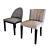 Eichholtz Dining Chairs: Windhaven & Fallon 3D model small image 1