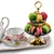 Elegant Pink Tea Set 3D model small image 2