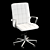 Elevated Ergonomic Office Chair 3D model small image 1