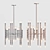 Modern Chandelier Lamp - SHP0001\5 3D model small image 2