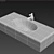 Bomond Mixer & Catalono Washbasin 3D model small image 2