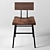 Industrial Loft Bar Stool 3D model small image 2