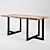 Minimalist Writing Table - IM-17 3D model small image 2