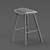 Denis Modern Bar Chair 3D model small image 3