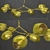 Bubbly Branches: 7 Lamp Chandelier 3D model small image 2