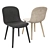 Sleek and Stylish Mad Dining Chair 3D model small image 1