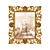 Classic Vintage Mirror Frame 3D model small image 1