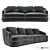 Hudson Sofa: Elegant and Timeless Design 3D model small image 1