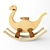 Title: Roar & Rock: Wooden Dino Delight 3D model small image 1