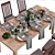 Elegant Dining Table Set 3D model small image 2