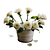 3D Roses Bucket: Exquisite Floral Replicas 3D model small image 4