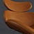 Minimalist Chic: Cazar Lounge Chair 3D model small image 2