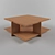 Elegant Lewis Coffee Table 3D model small image 1