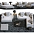 Elegant Minotti Set 18 with Alexander Sofa 3D model small image 4