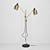 Bert Frank Double Riddle Floor Lamp 3D model small image 1