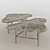 Glistening Meteorite Coffee Tables 3D model small image 1