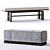 Stellar Bench and Ottoman: Elevated Seating Solution 3D model small image 1