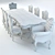 Elegant Artisan Furniture: Annibale Colombo 3D model small image 3