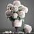 Elegant Hydrangea Bouquet 3D model small image 1