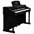 Elegant Hemingway DP-701 Keyboard 3D model small image 1