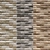 Modern Stone Walls Collection 3D model small image 1