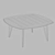 Reef Coffee Table - Yachtline Collection 3D model small image 2