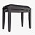 Elegant Piano Bench Thomann KB-15BM 3D model small image 2