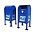 Outdoor USPS Mailbox: Secure & Stylish 3D model small image 2