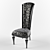 Sleek and Sophisticated Chair: Tropea Leonardo 3D model small image 1