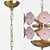 Elegant Leighton Small Chandelier 3D model small image 2