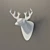 Paper Deer Sculpture 3D model small image 2
