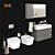 Strada Collection: Sleek and Stylish Sanitaryware 3D model small image 1