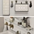 CAPRIGO "CAPRICE" Bathroom Furniture (2 Colors) 3D model small image 3