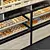 Modifiable Bakery Shelves - L-3600mm, B-600mm, H-3000mm 3D model small image 2